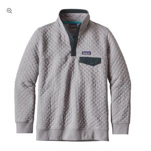 Patagonia Women’s Organic Cotton Quilt Snap-T Pullover size L